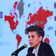 Director of epidemic investigation, Doctor Ana de la Garza, during one of the Covid-19 press briefings. There are 717 confirmed cases, and 12 deaths.